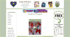 Desktop Screenshot of craft-a-project.com