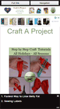 Mobile Screenshot of craft-a-project.com